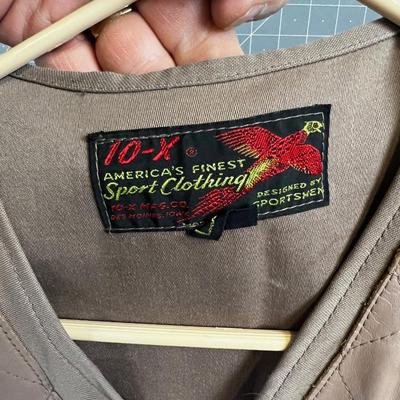 Vintage 10 X Hunting Vest 