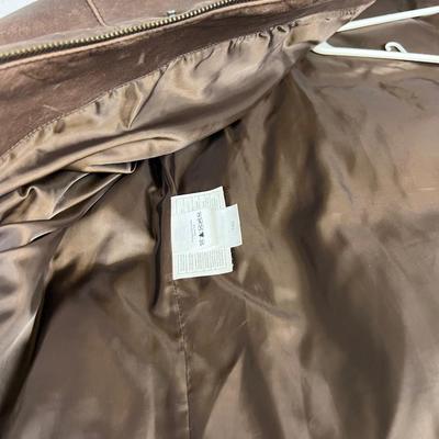 Eddie Bauer 3XL Leather GOOSE DOWN 