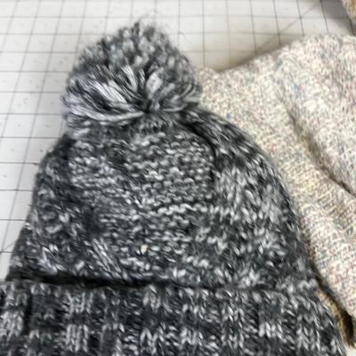 Beanies Store Bought and Hand Crafted Natural Colors 
