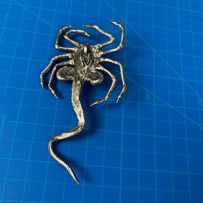 Alien Pendant, Pewter 
