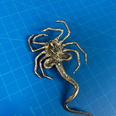 Alien Pendant, Pewter 
