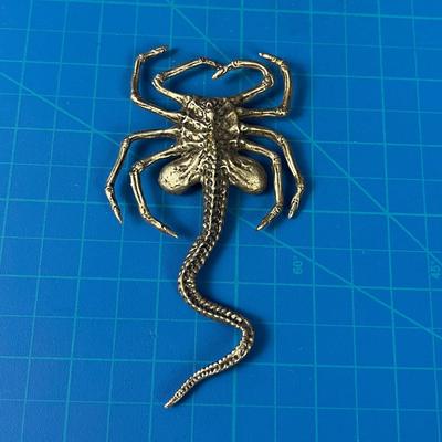 Alien Pendant, Pewter 