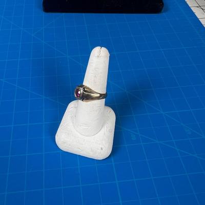 Ruby Ring, Antique Possibly Men's pinky Ring