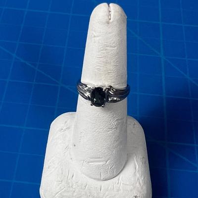 10 K Ring with Mystic Fire Stone 