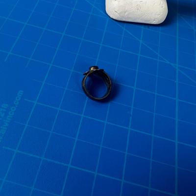 Antique Native American Childs Ring Turquoise 