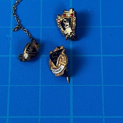 LDS Seminary High School Pins Gold Plated 