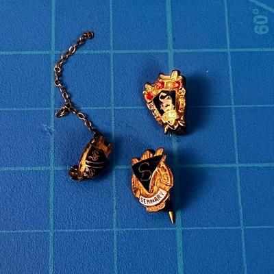 LDS Seminary High School Pins Gold Plated 