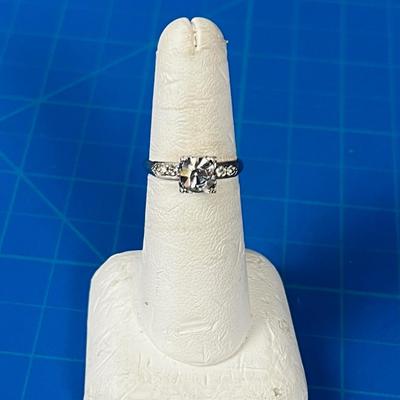 Antique Rhinestone Ring 