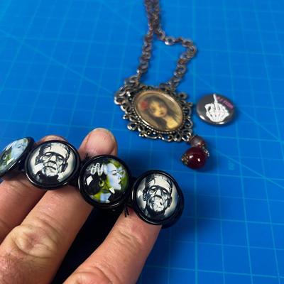 Halloween Themed Jewelry Lot