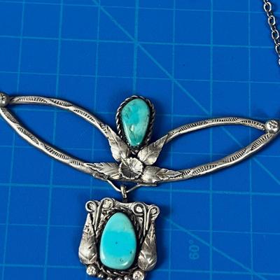 Native American Art Deco Style Necklace