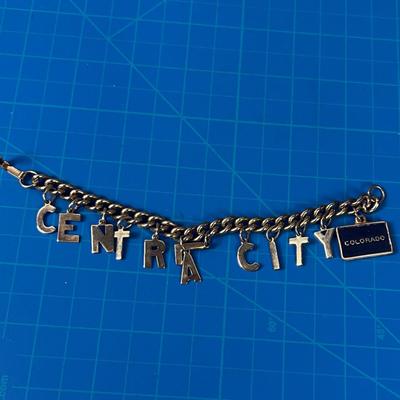 CHARM Bracelet Marked Colorado Central City