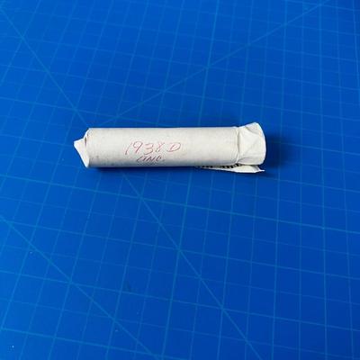 Roll of Uncirculated Nickels from 1938 D 