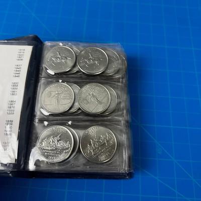 A Little Booklet with the 50 State Quarter Set Complete 
