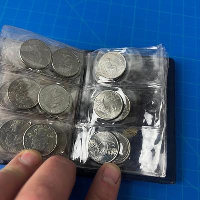 A Little Booklet with the 50 State Quarter Set Complete 