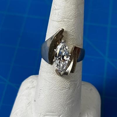 Large Marquee Cut Stone 925 