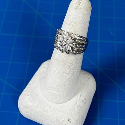 925 Silver Cocktail Ring 