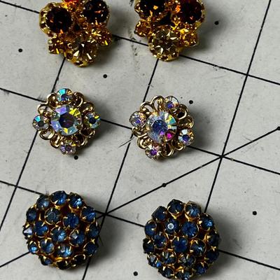 3 sets of Earrings 