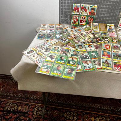 Collection of 1970's Football Cards 