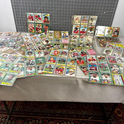 Collection of 1970's Football Cards 
