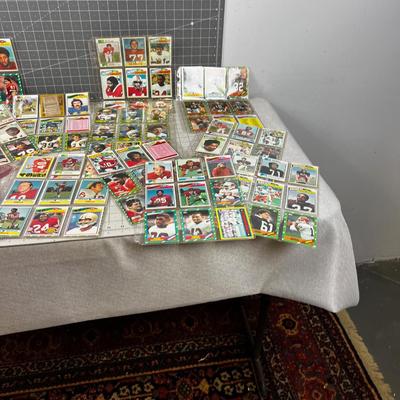 Collection of 1970's Football Cards 