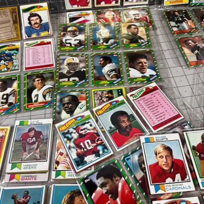 Collection of 1970's Football Cards 