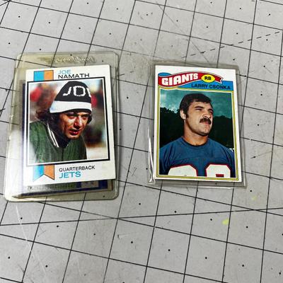 Collection of 1970's Football Cards 