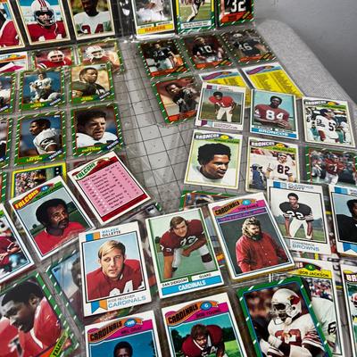 Collection of 1970's Football Cards 