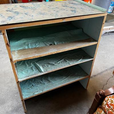 Rustic Covered Cupboard 
