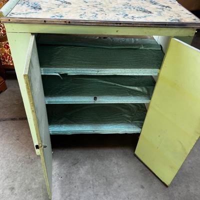 Rustic Covered Cupboard 