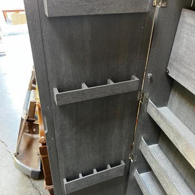 Gray Hanging (From a Door) Jewelry Case 
