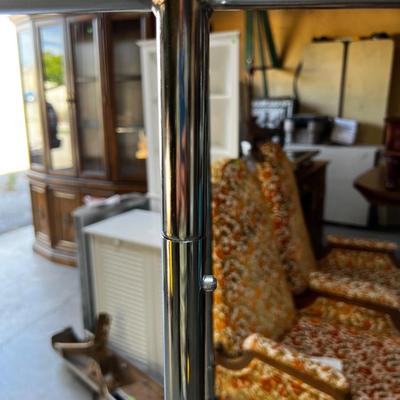Double Clothing Rack, On Wheels 