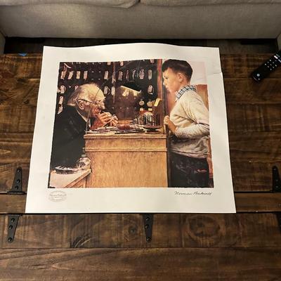 Norman Rockwell Print