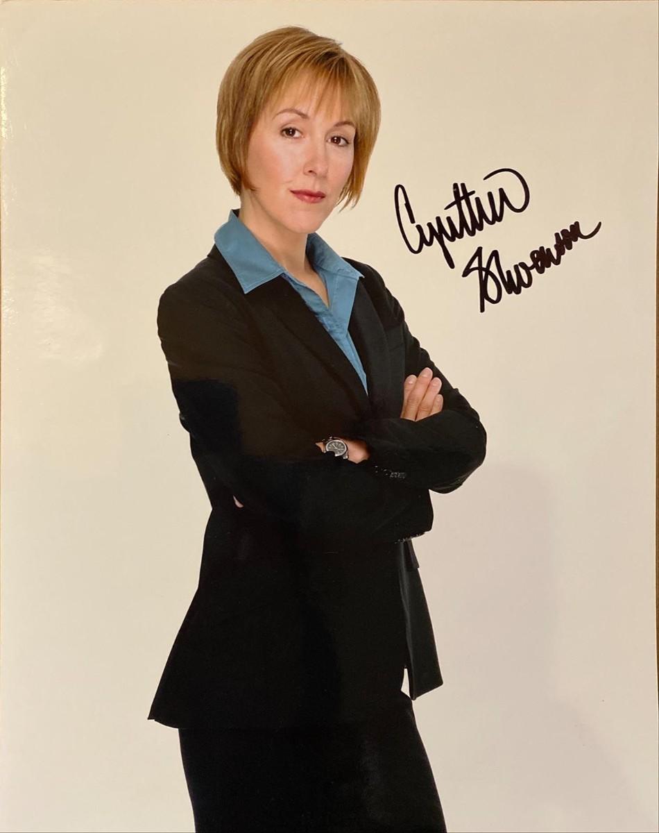 Cynthia Stevenson signed photo | EstateSales.org