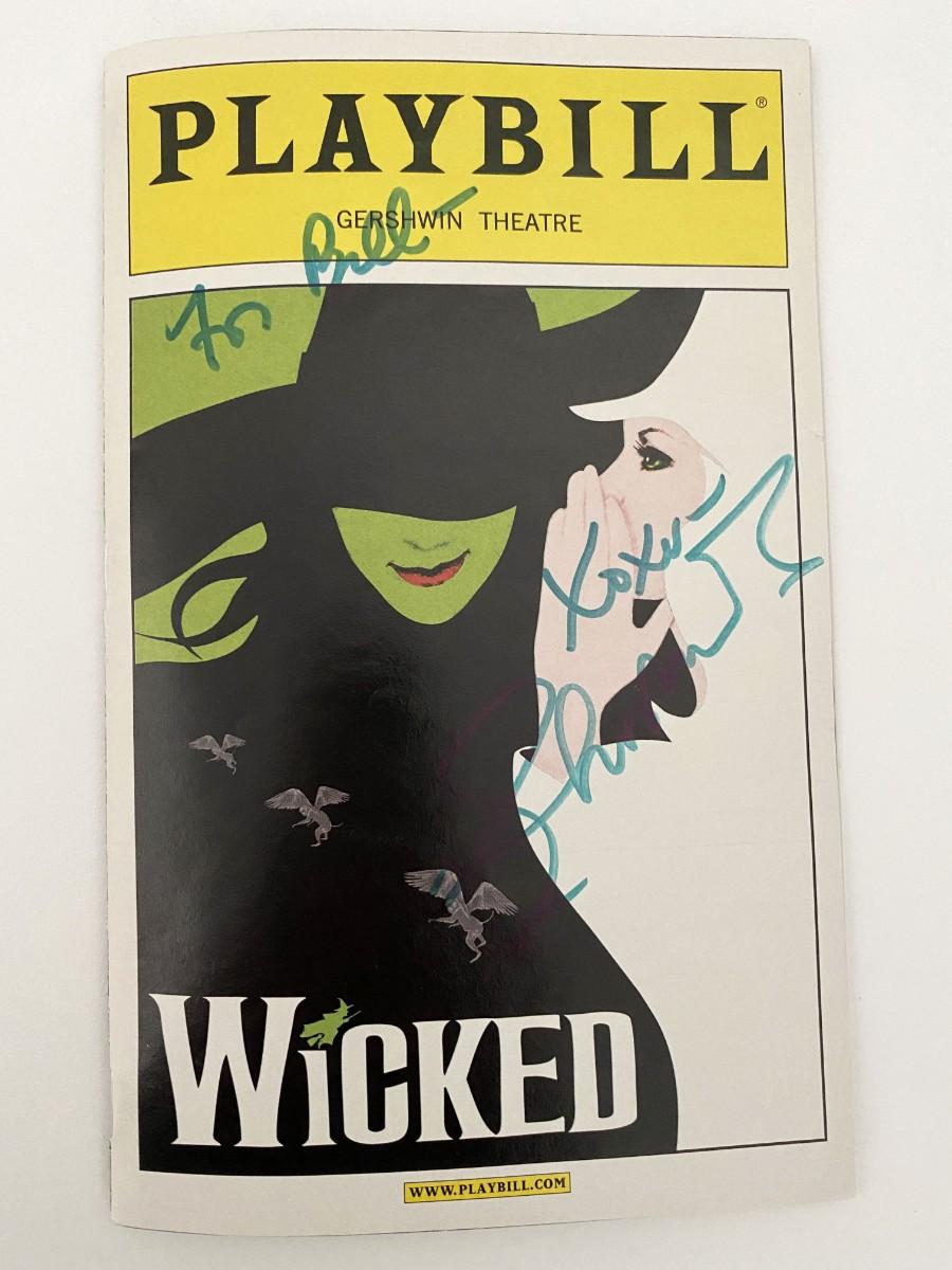 Wicked signed Playbill | EstateSales.org