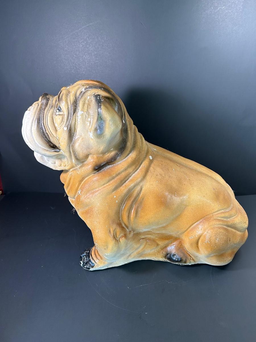 アンティーク雑貨 Vintage chalkware Bulldog Vintage chalkware Bulldog - メルカリ