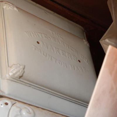 1900's White- Warner Wood stove complete.est. $350 to $600.