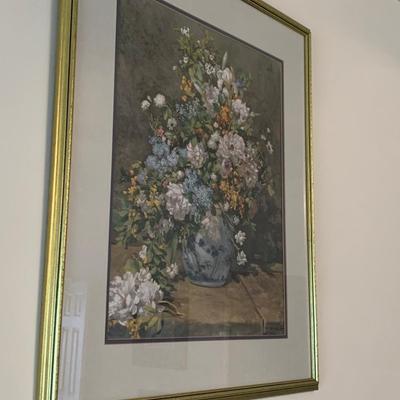 Framed / Matted Print Renoir