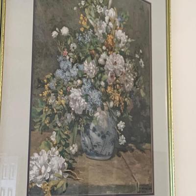 Framed / Matted Print Renoir