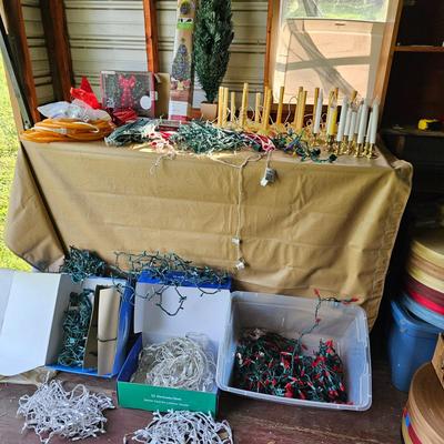 Assorted Christmas Lights & More  (OB1-JS)