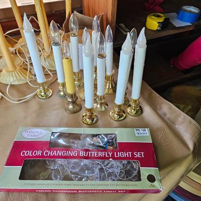 Assorted Christmas Lights & More  (OB1-JS)