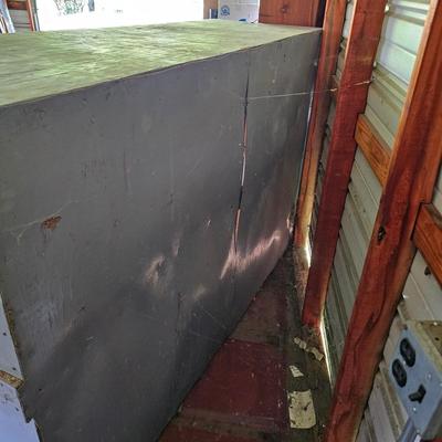 Wooden Storage Unit w/Eight Cubby Holes  (OB1-JS)