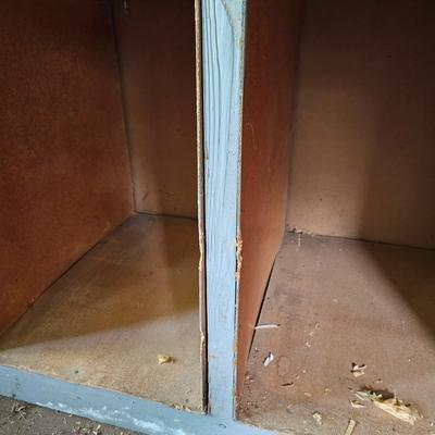 Wooden Storage Unit w/Eight Cubby Holes  (OB1-JS)