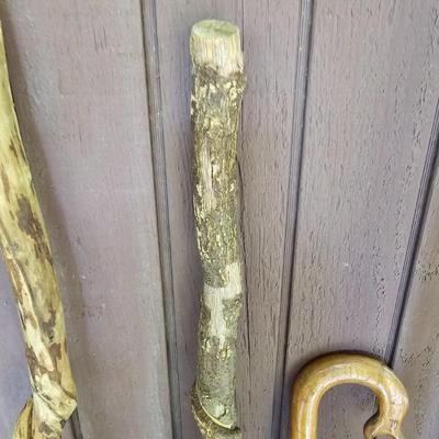 Collection of Wooden Canes w/Stand  (FP-JS)