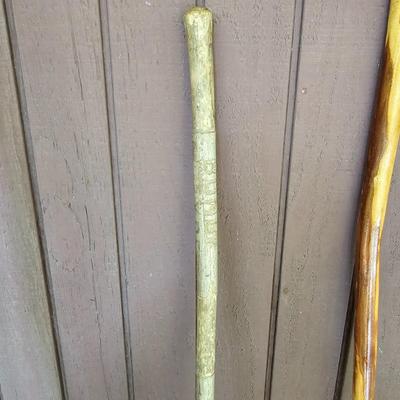 Collection of Wooden Canes w/Stand  (FP-JS)