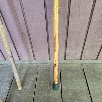 Collection of Wooden Canes w/Stand  (FP-JS)