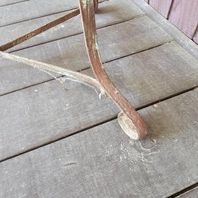 Antique Wash Stand w/Metal Base  (FP-JS)