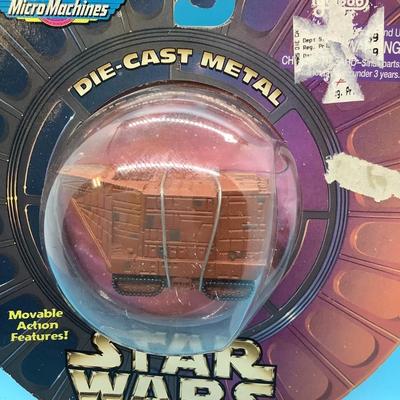 Star Wars Jawa Sandcrawler Die-Cast Metal Micro Machines Toy NIB