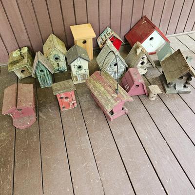 Wood Bird Houses + More  (FP-JS)