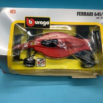 Ferrari 641/2 Bburago Die Cast Metal NIB cod. 6128  1/24