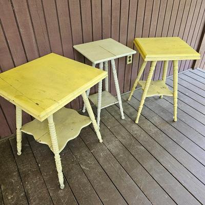 3 Spool Leg Fern Tables  (FP-JS)